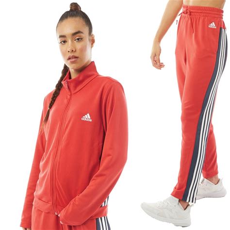 trainingspak spanje rood adidas|adidas trainingspak dames.